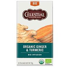 Org Ginger & Turmeric Tea (20bag)