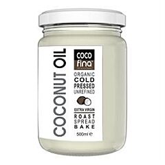 Organic Virgin Coconut Oil (500ml)