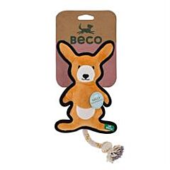 Plush Kangaroo Dog Toy M (1unit)
