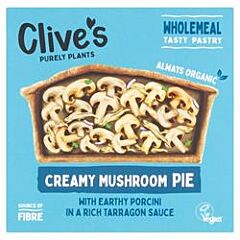 Creamy Mushroom Wholemeal Pie (235g)