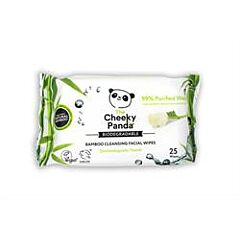 Bamboo Facial Wipes Rose (25wipes)