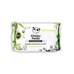 Bamboo Facial Wipes Unscented (25wipes)