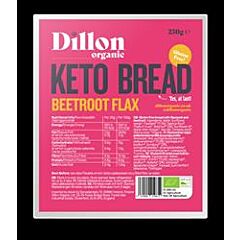 Beetroot Flax Keto Bread (250g)