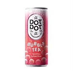 Bubble Tea Lychee Rose Can (250ml)