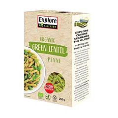 Organic Green Lentil Penne (250g)
