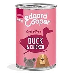 Wet Puppy Food Duck & Chicken (400g)