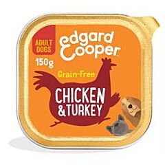 Chicken & Turkey Tray for Dogs (150g)