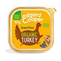 Organic Turkey Tray for Dogs (100g)
