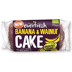 Org Spr Banana & Walnut Cake (350g)