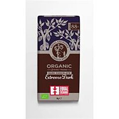 Org Extreme Dark Chocolate 88% (80g)