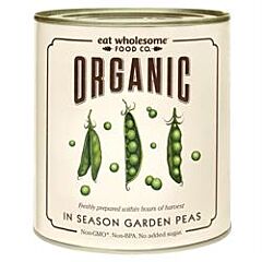Organic In Season Garden Peas (340g)