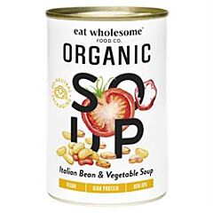Organic Bean & Vegetable Soup (400g)