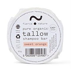 Pure Org Tallow Shampoo Bar (80g)