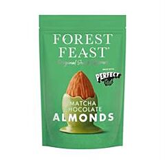 Matcha White Chocolate Almonds (120g)
