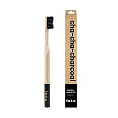 Tooth Brush ChaChaCharcoal Med (17g)