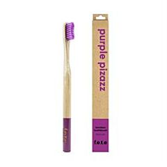 Tooth Brush Purple Pizazz Med (17g)