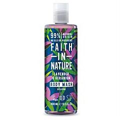 Lavender & Geranium Body Wash (400ml)