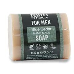 Faith For Men Blue Cedar Soap (100g)