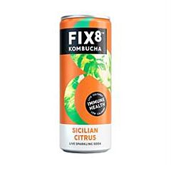 Fix8 Sicilian Citrus Kombucha (250ml)