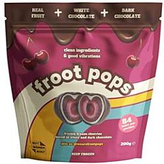 Cherries White Dark Choc (200g)