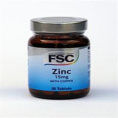 Zinc 15mg with Copper (30 tablet)