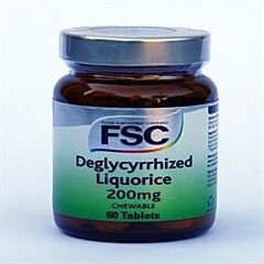 Deglycyrrhized Liquorice 200mg (60 tablet)