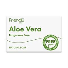 Aloe Vera Fragrance Free Soap (95g)