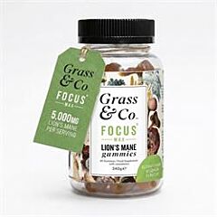 FOCUS MAX Lion's Mane Gummies (60gummies)
