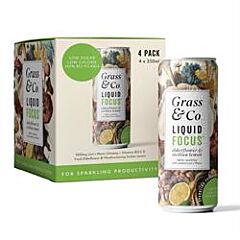 Liquid FOCUS Drink - 4 Pack (4 box)