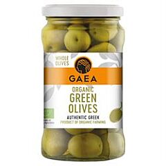 Gaea Pitted Green olives (290g)