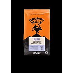 Organic Peru Ground Coffee (200g)