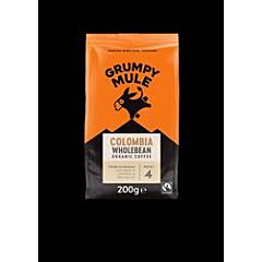 Organic Colombia Whole Beans (200g)