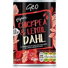 Cans - Chick Pea & Lentil Dahl (400g)