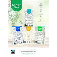 Garden Teas Range A2 Poster (1unit)