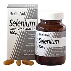 Selenium 100ug + Vitamin E 400 (30 capsule)
