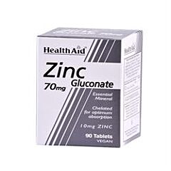 Zinc Gluconate 70mg (90 tablet)
