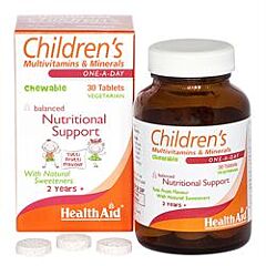 Children's MultiVitamin + Min (30 tablet)