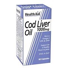 Cod Liver Oil 1000mg (60 capsule)