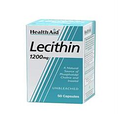 Lecithin 1200mg (unbleached) (50 capsule)