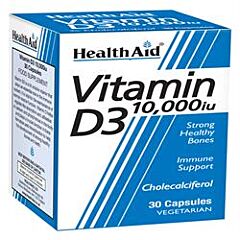 Vitamin D3 10000iu (30vegicaps)