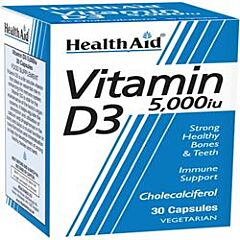 Vitamin D3 5000iu (30vegicaps)