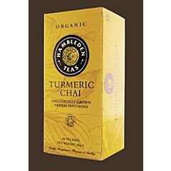 Organic Turmeric Chai teabags (20 servings)