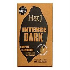 Intense 85% Dark Chocolate Bar (86g)