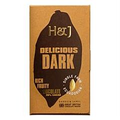 Delicious Dark Chocolate Bar (86g)
