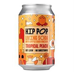 Living Soda Tropical Peach (330ml)