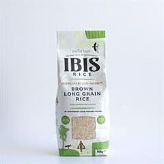 Organic Brown Long Grain Rice (500g)
