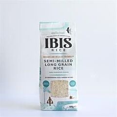Organic Semi-milled Rice (500g)