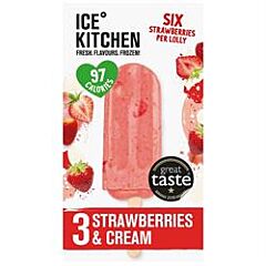 Strawberries & Cream Multipack (3 x 75g)