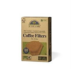 Coffee Filters No.4 Unbleached (100filters)