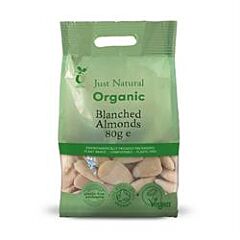 Org Almonds Blanched (80g)